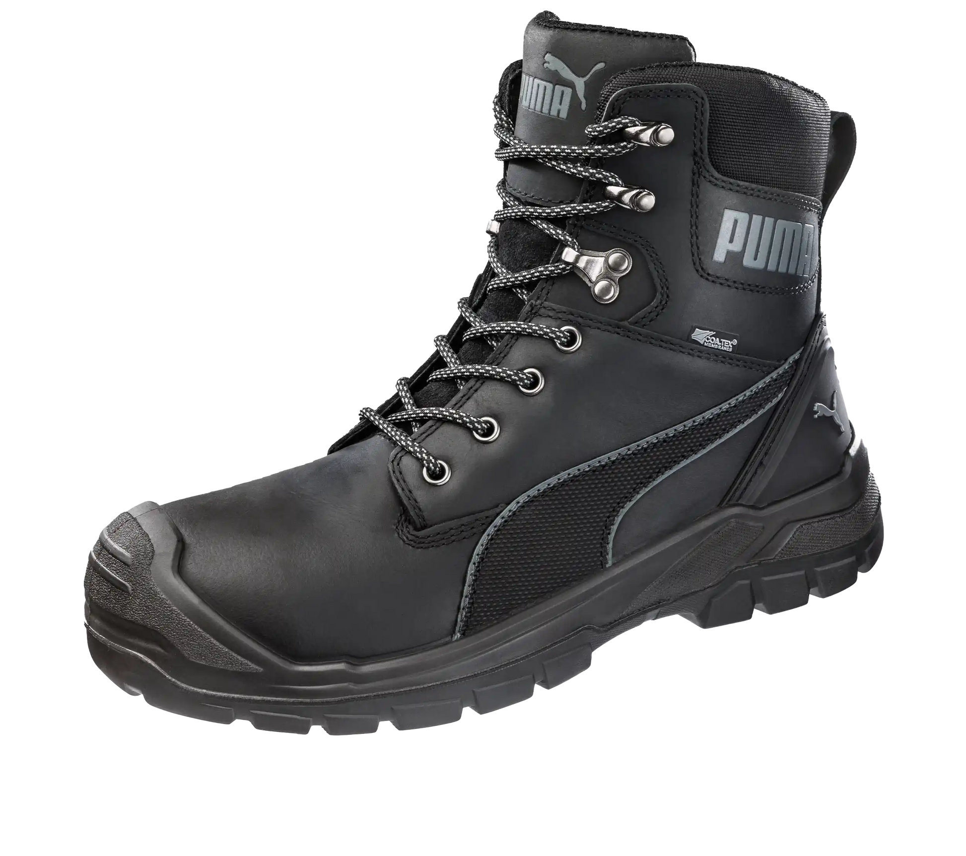 Puma werkschoenen Conquest high S3 HRO SRC 63073 samen schuin