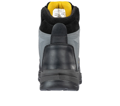 Puma werkschoenen Borneo MT Mid S3 SR WR 63087 achterkant