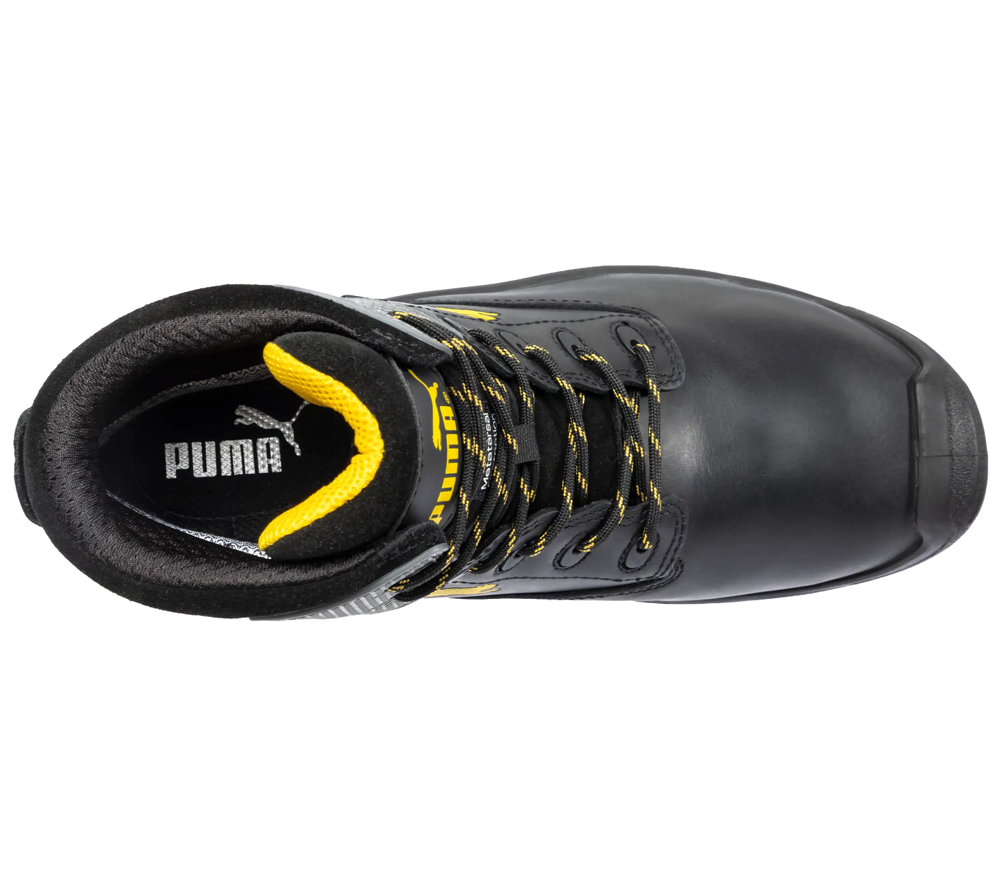 Puma werkschoenen Borneo MT Mid S3 SR WR 63087 bovenkant