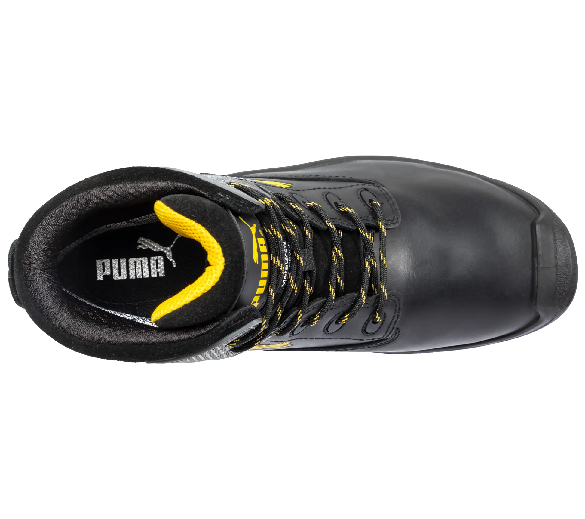 Puma werkschoenen Borneo MT Mid S3 SR WR 63087 bovenkant