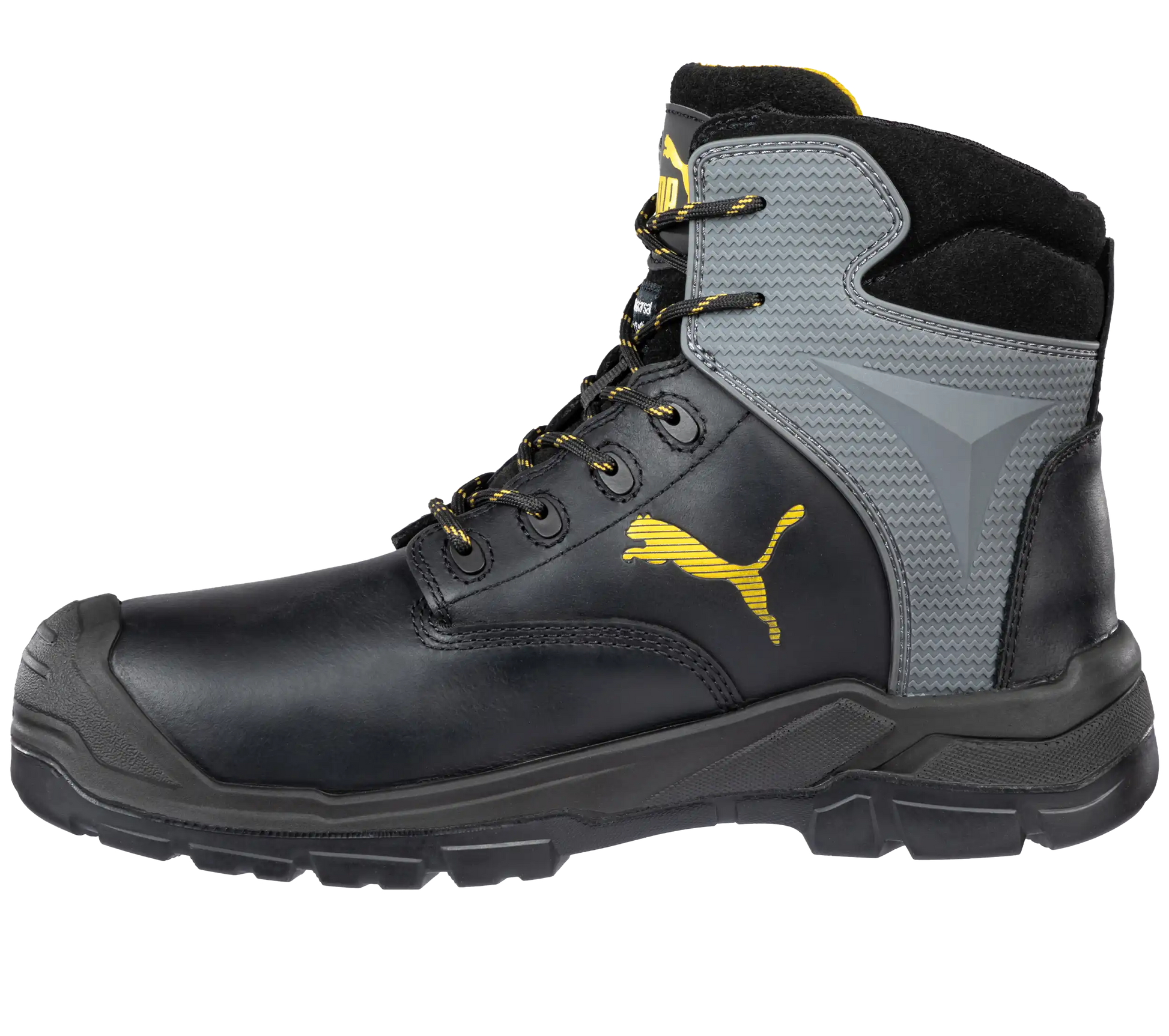 Puma werkschoenen Borneo MT Mid S3 SR WR 63087 voorkant links