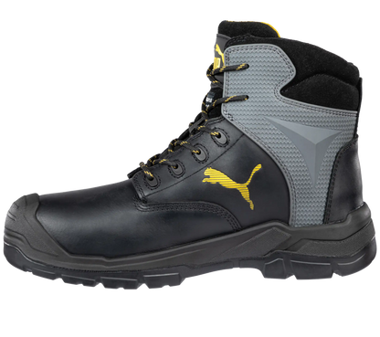 Puma werkschoenen Borneo MT Mid S3 SR WR 63087 voorkant links