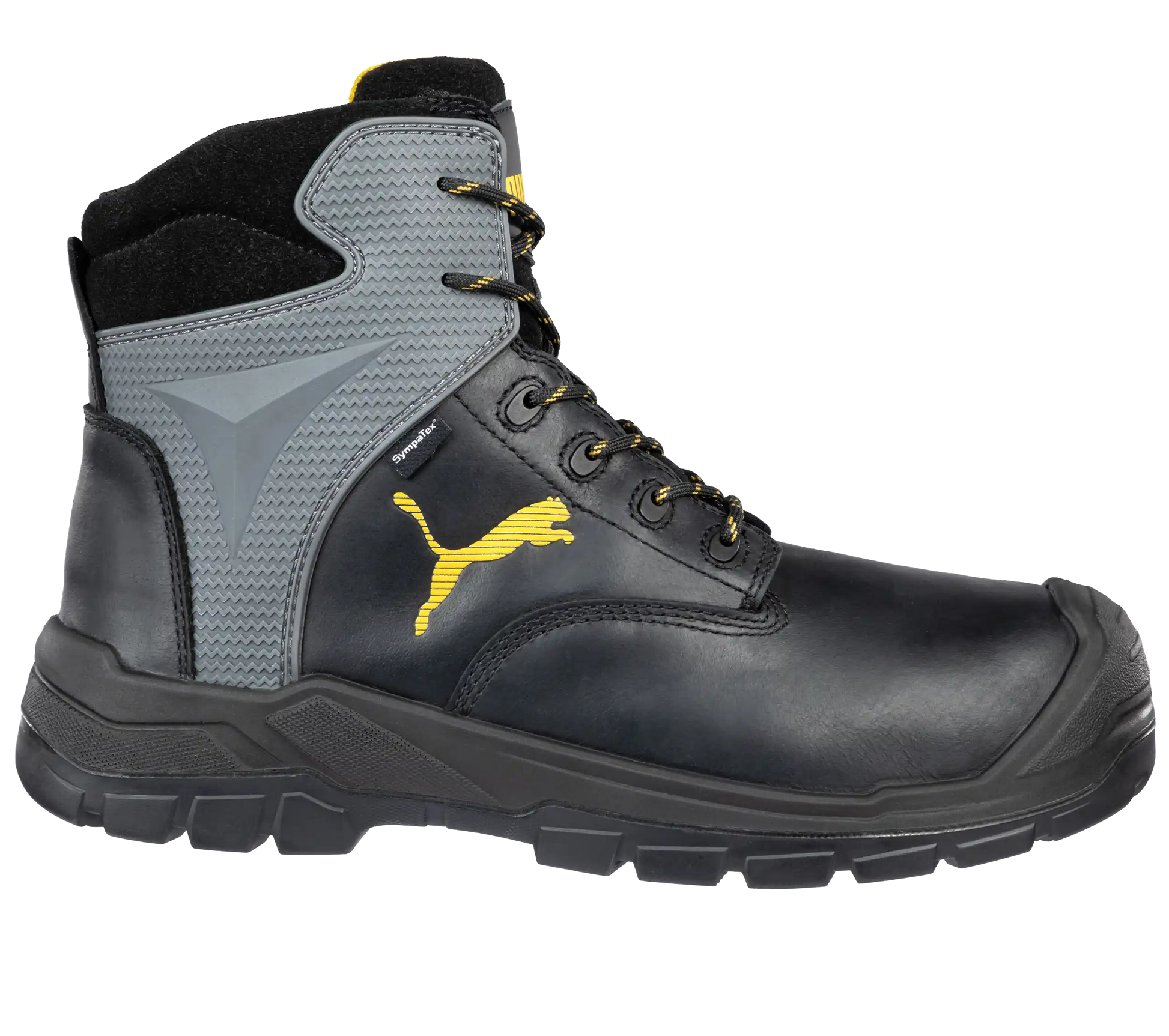 Puma werkschoenen Borneo MT Mid S3 SR WR 63087 voorkant rechts
