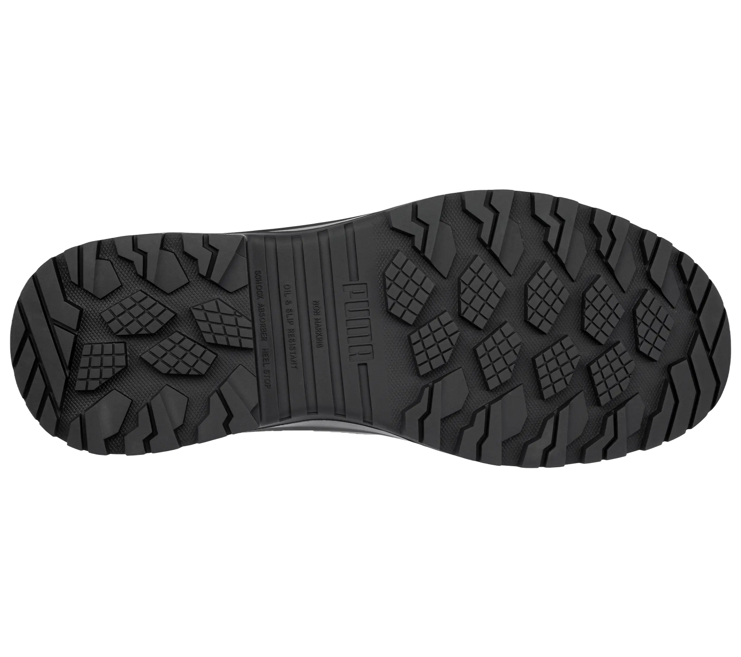 Puma werkschoenen IRON HD BLK MID S3S SR 63274 zool