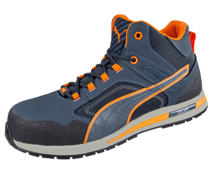 Puma werkschoenen Crosstwist Mid S3 SRC HRO 63314 schuin links