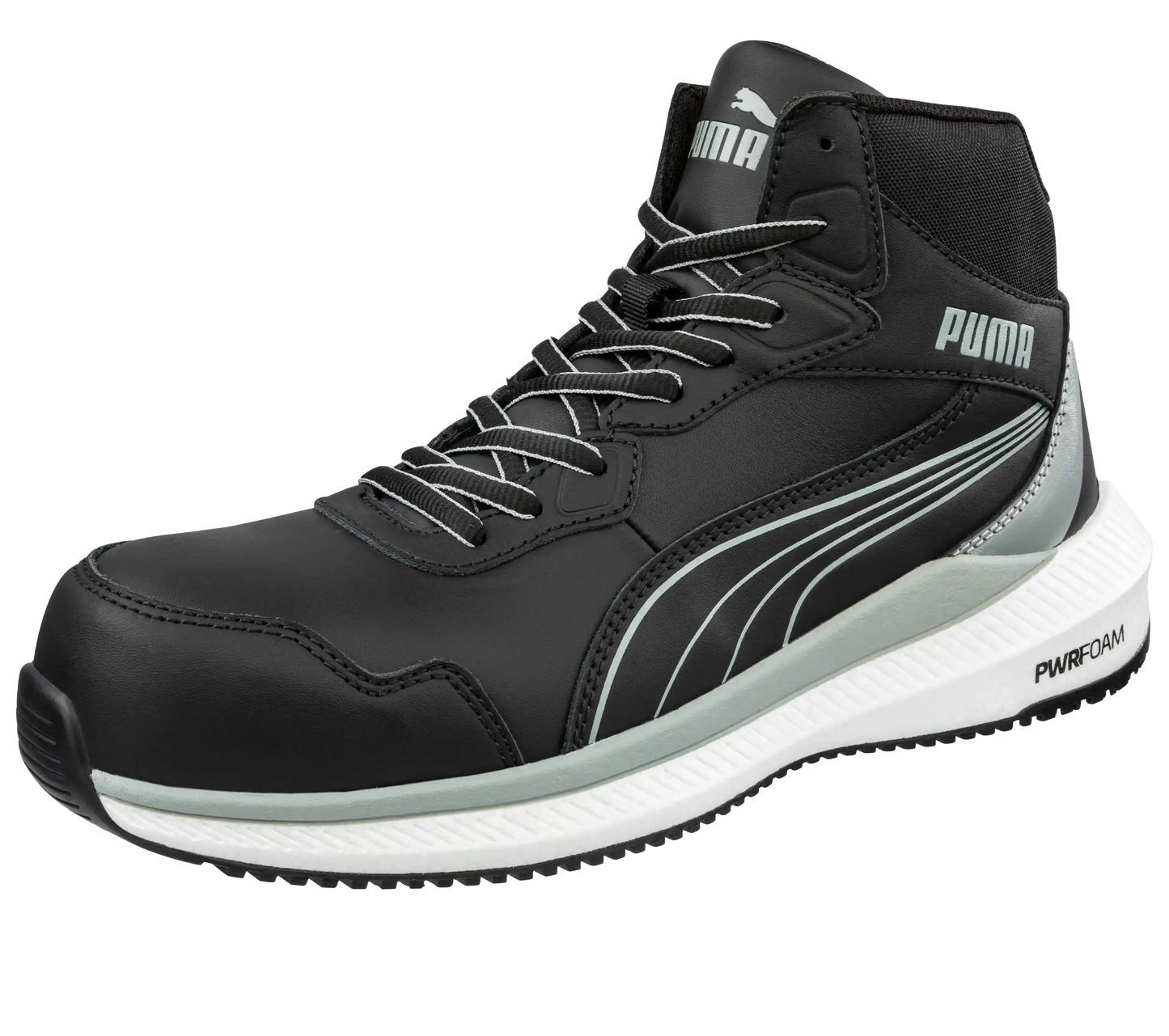 Puma werkschoenen S3S 63503 Zoom hoog schuin neus