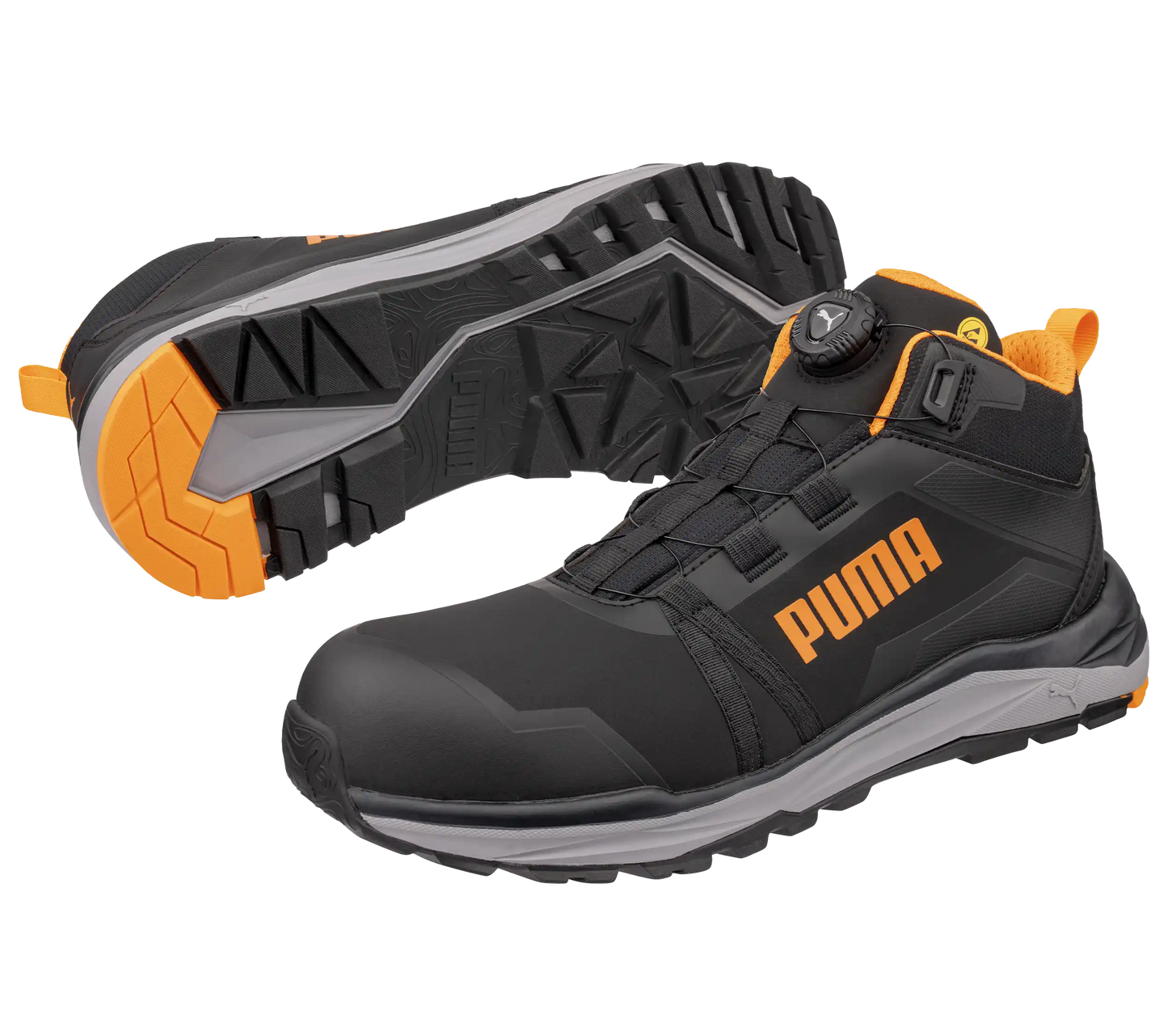 Puma werkschoenen Kanyon Disc Hoog S3S ESD FO HRO SR 63559 samen paar