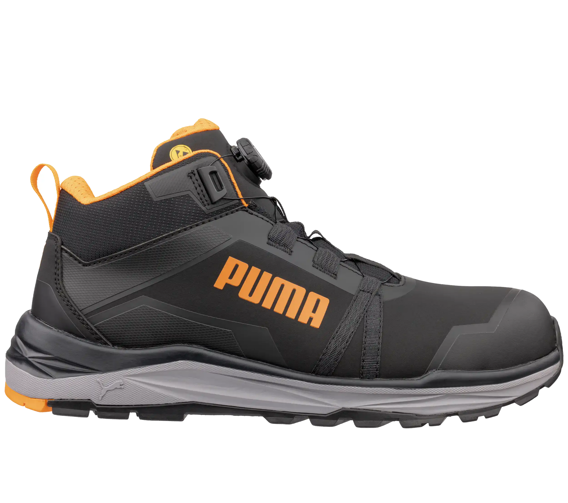 Puma werkschoenen Kanyon Disc Hoog S3S ESD FO HRO SR 63559 voorkant rechts