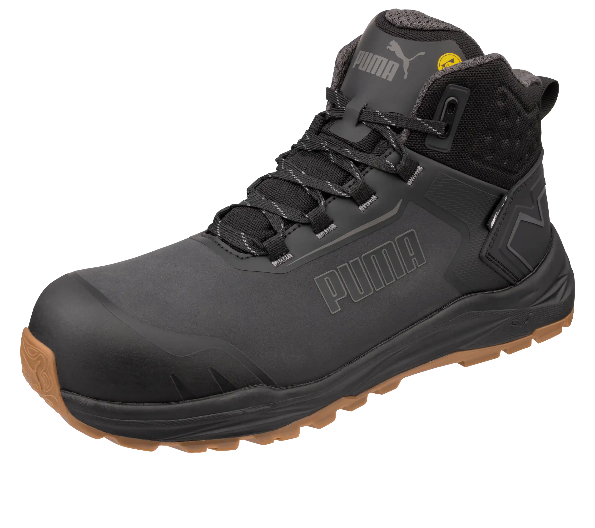 Puma werkschoenen Fusion CTX Hoog S7S ESD FO HRO SR 63561 schuin neus
