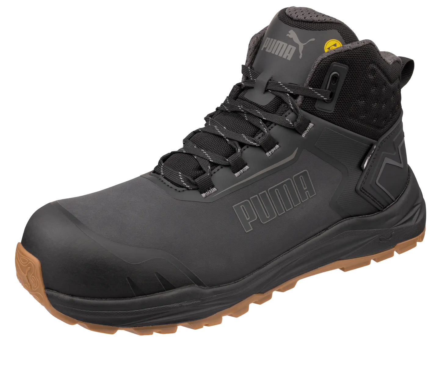 Puma werkschoenen Fusion CTX Hoog S7S ESD FO HRO SR 63561 schuin neus