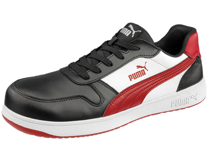Puma werkschoenen Frontcourt laag S3L 64020 schuin neus