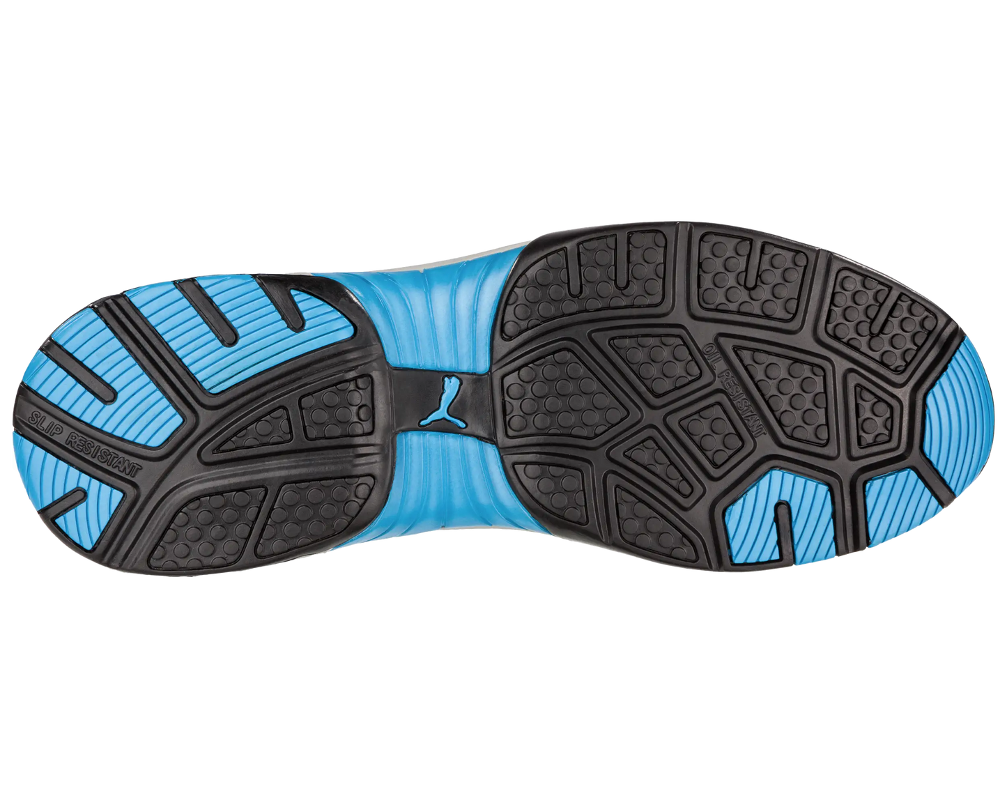 Puma dames werkschoenen Celerity Knit Blue WNS Low S1P HRO SRC 64290 zool