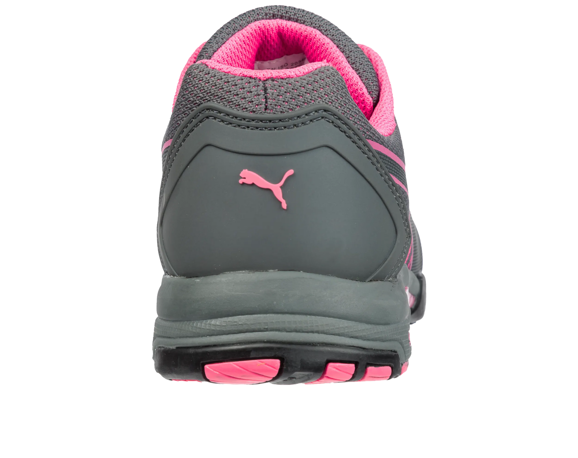 Puma dames werkschoenen Celerity Knit Pink WNS Low S1 HRO SRC 64291 achterkant