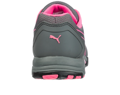 Puma dames werkschoenen Celerity Knit Pink WNS Low S1 HRO SRC 64291 achterkant