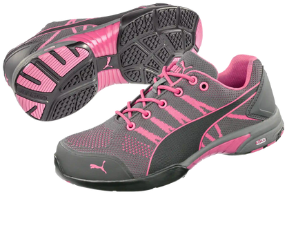 Puma dames werkschoenen Celerity Knit Pink WNS Low S1 HRO SRC 64291 samen paar