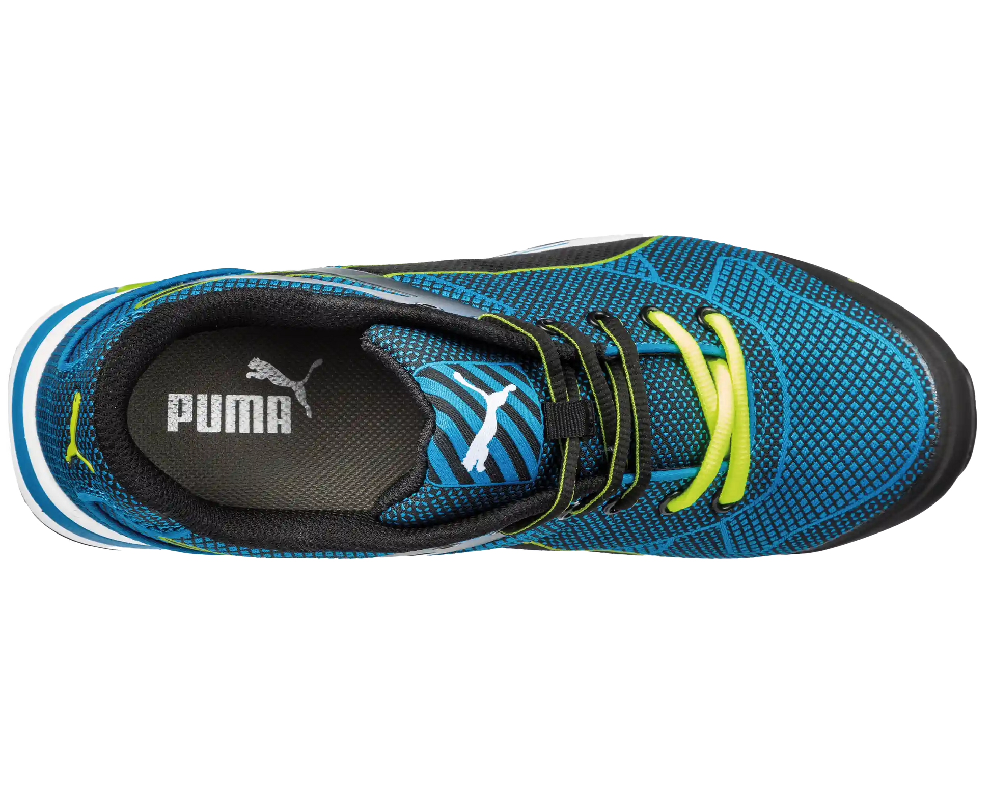 Puma werkschoenen Blaze Knit Low 64306 S1P HRO SRC bovenkant