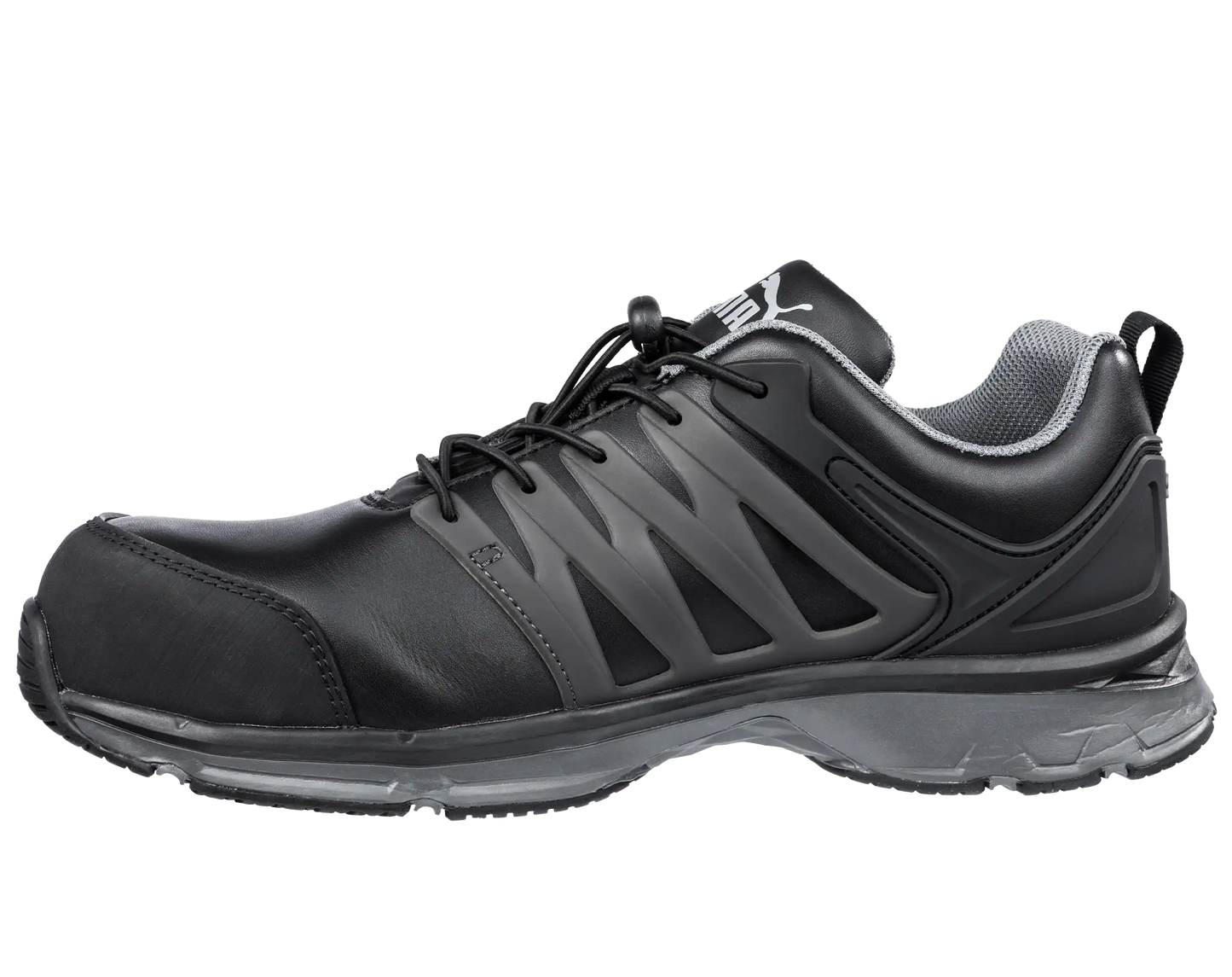 Puma werkschoenen Velocity 2.0 Black Low S3 ESD SRC 64384 voorkant links