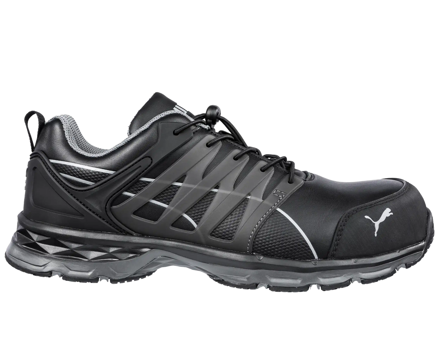 Puma werkschoenen Velocity 2.0 Black Low S3 ESD SRC 64384 voorkant rechts