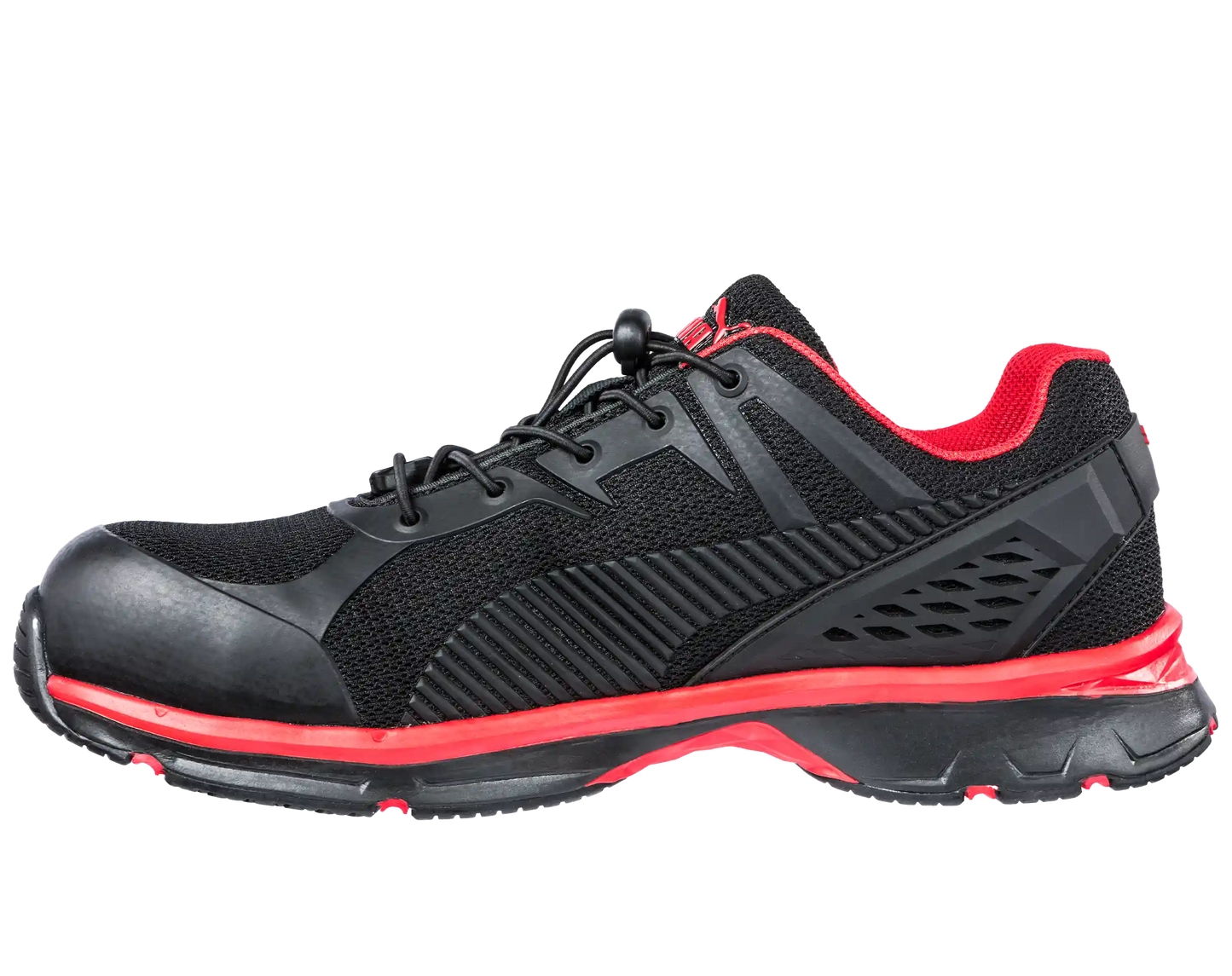 Puma werkschoenen Fuse Motion 2.0 Red Low S1P ESD SRC 64389 voorkant links