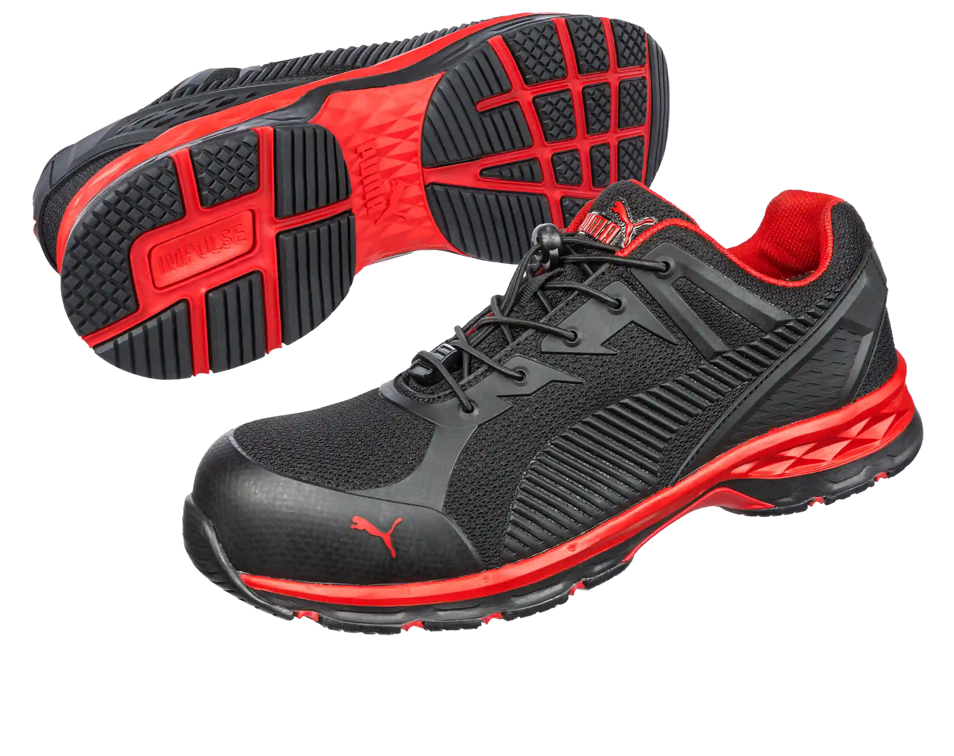 Puma werkschoenen Fuse Motion 2.0 Red Low S1P ESD SRC 64389 samen paar