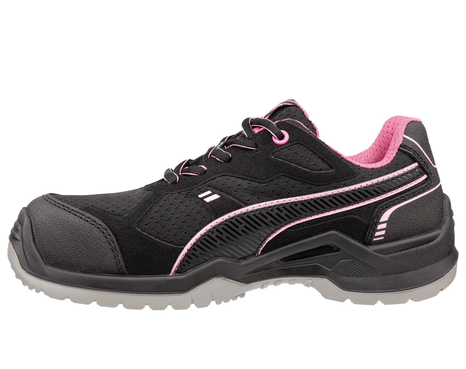 Puma dames werkschoenen Fuse TC Pink WNS Low S1P SRC ESD 64411 voorkant links