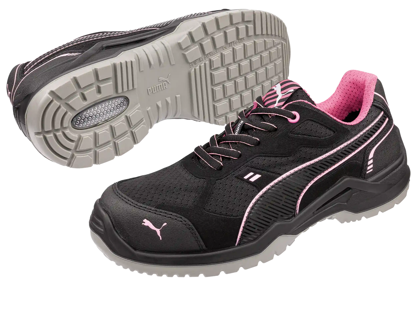 Puma dames werkschoenen Fuse TC Pink WNS Low S1P SRC ESD 64411 samen paar