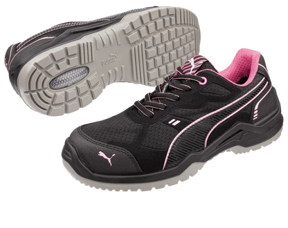 Puma dames werkschoenen Fuse TC Pink WNS Low S1P SRC ESD 64411 samen paar