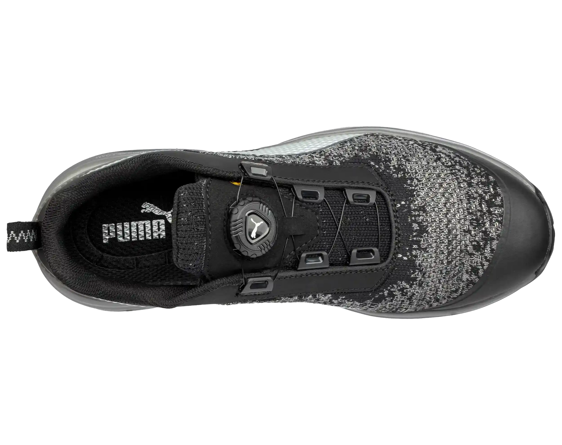 Puma werkschoenen Charge Black Disc Low S1P SRC ESD 64454.1 bovenkant