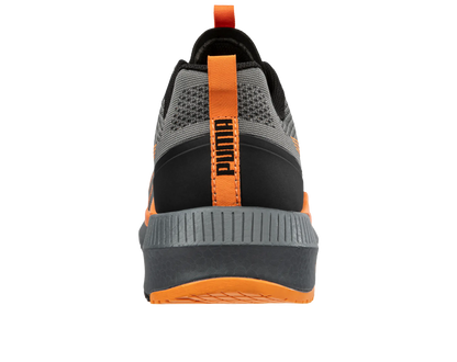 Puma werkschoenen S1PS 64500 Slide grijs/oranje achterkant