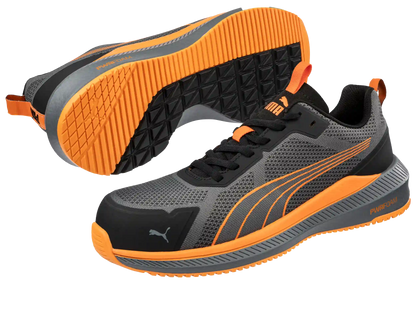 Puma werkschoenen S1PS 64500 Slide grijs/oranje samen paar
