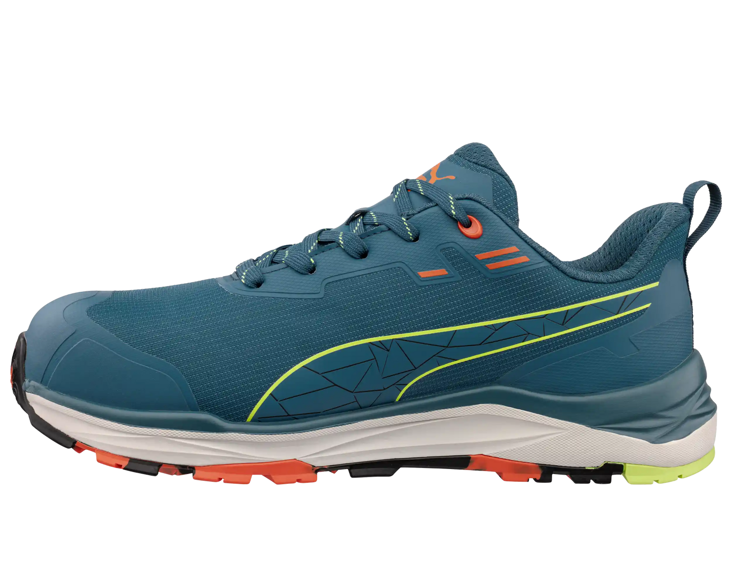 Puma werkschoenen Xplore Blauw S3S ESD FO HRO SR 64564 voorkant links