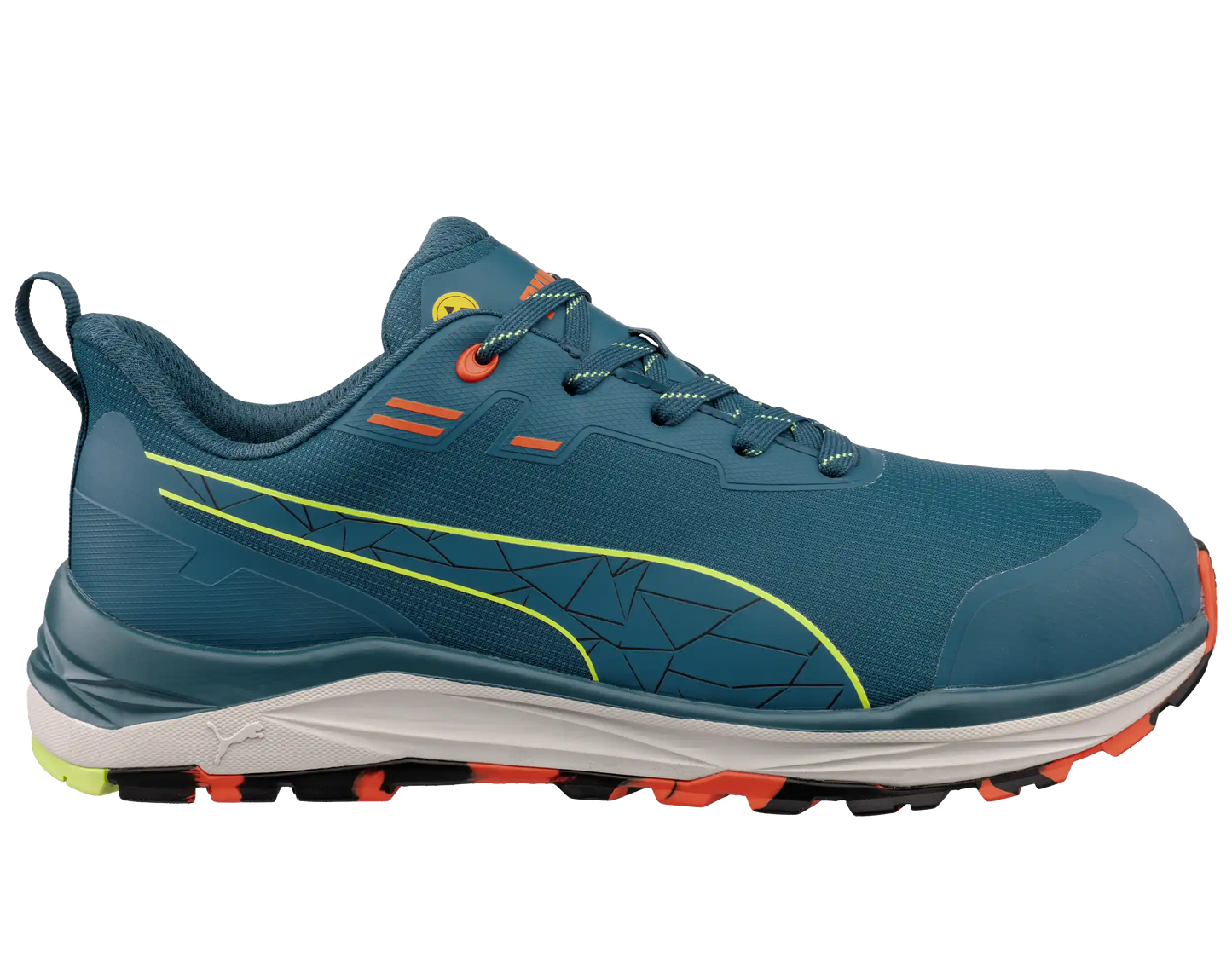 Puma werkschoenen Xplore Blauw S3S ESD FO HRO SR 64564 voorkant rechts