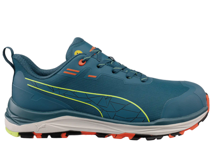 Puma werkschoenen Xplore Blauw S3S ESD FO HRO SR 64564 voorkant rechts