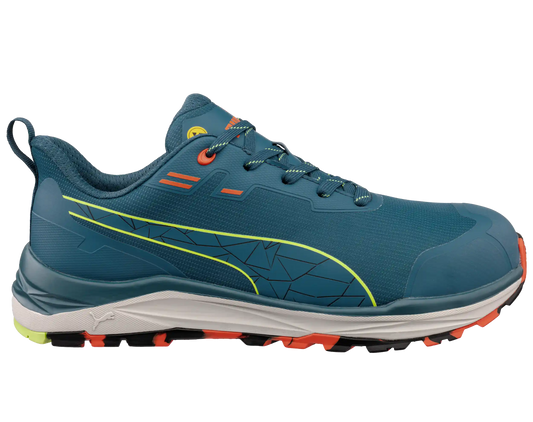 Puma werkschoenen Xplore Blauw S3S ESD FO HRO SR 64564 voorkant rechts