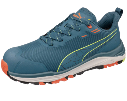 Puma werkschoenen Xplore Blauw S3S ESD FO HRO SR 64564 schuin neus