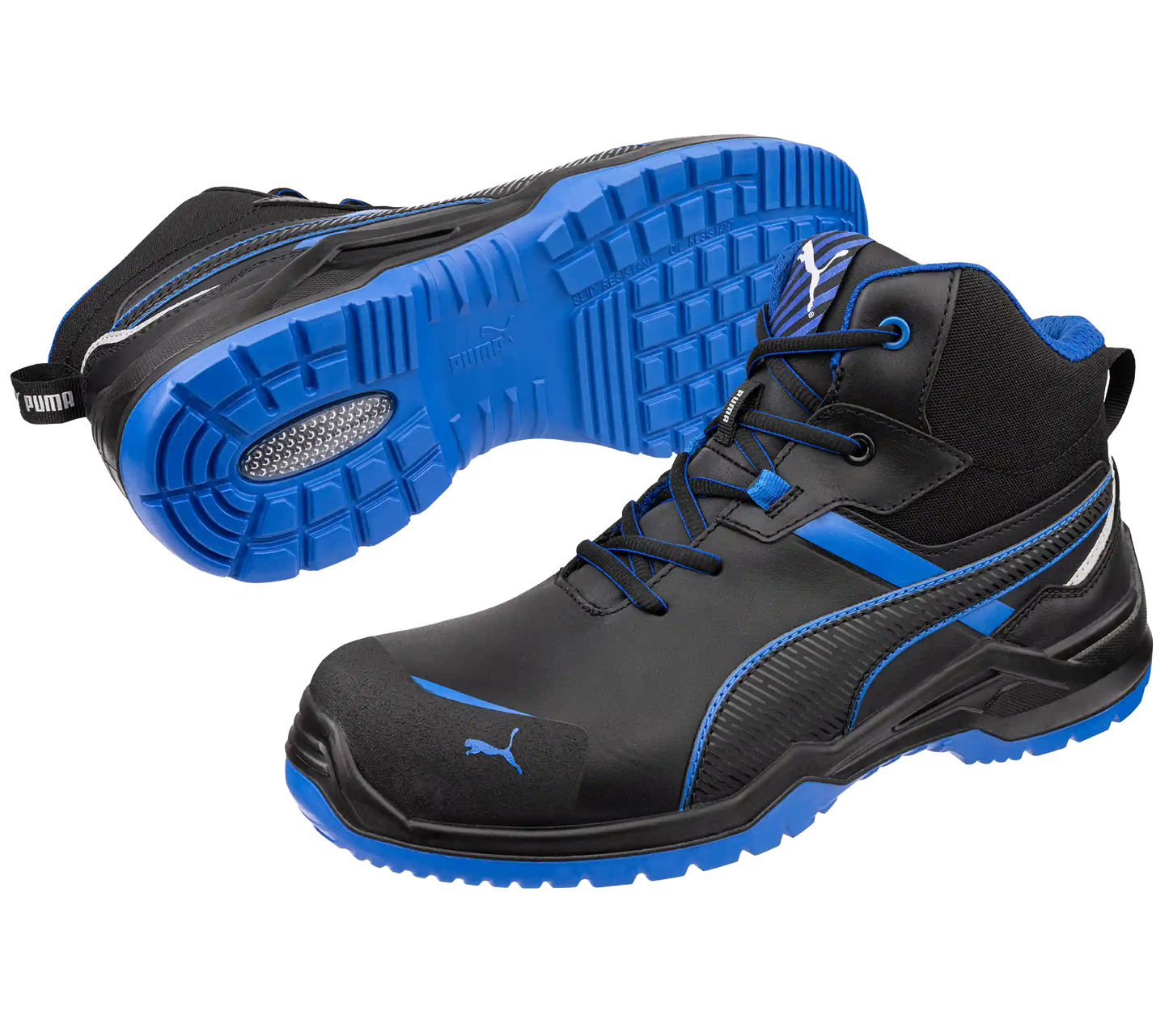 Puma werkschoenen Krypton Mid S3S ESD SRC 63427 voorkant twee paar