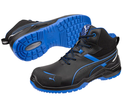 Puma werkschoenen Krypton Mid S3S ESD SRC 63427 voorkant twee paar