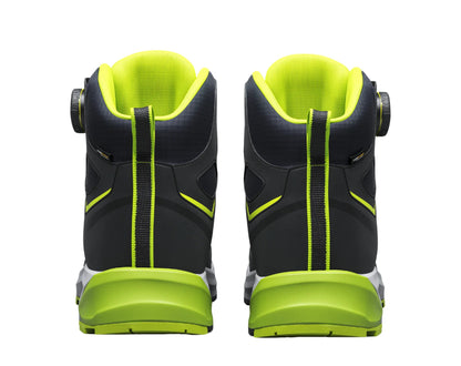 Solid Gear werkschoenen S3S Sonar Mid Green achterkant
