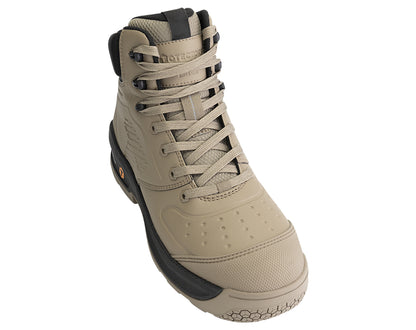 Totectors werkschoenen S7L Williams Hoog Khaky bovenkant