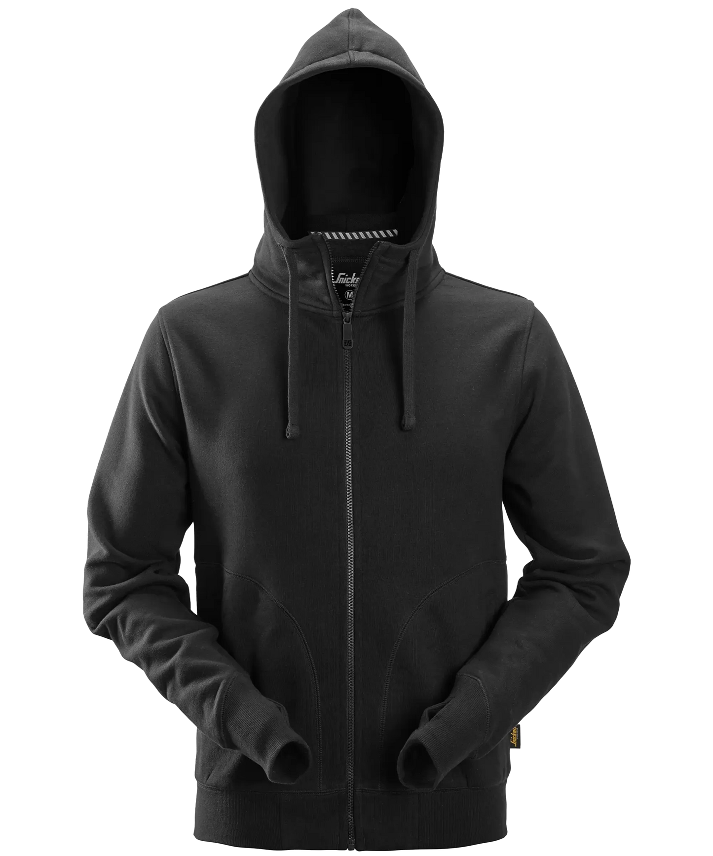 Vest met capuchon Snickers 2890 zwart voorkant
