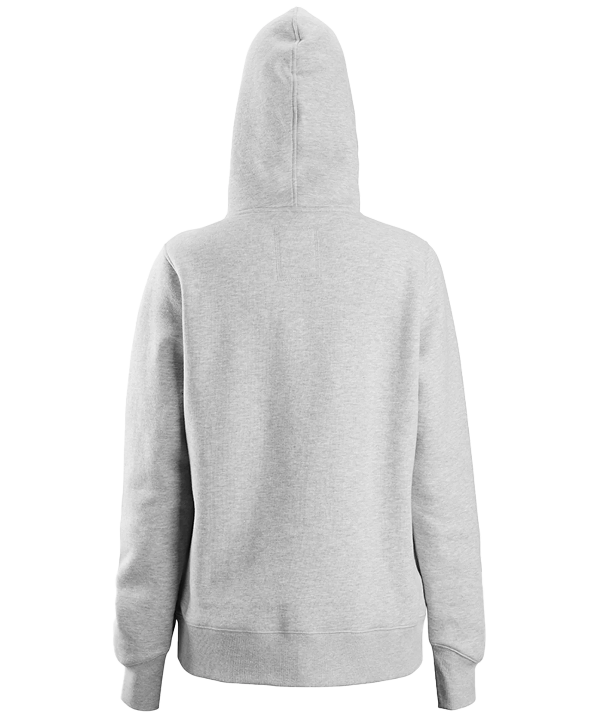 Dames vest met capuchon Snickers 2897 grijs achterkant 