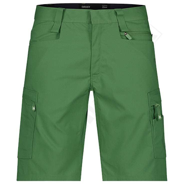 Korte werkbroek Dassy Zion groen