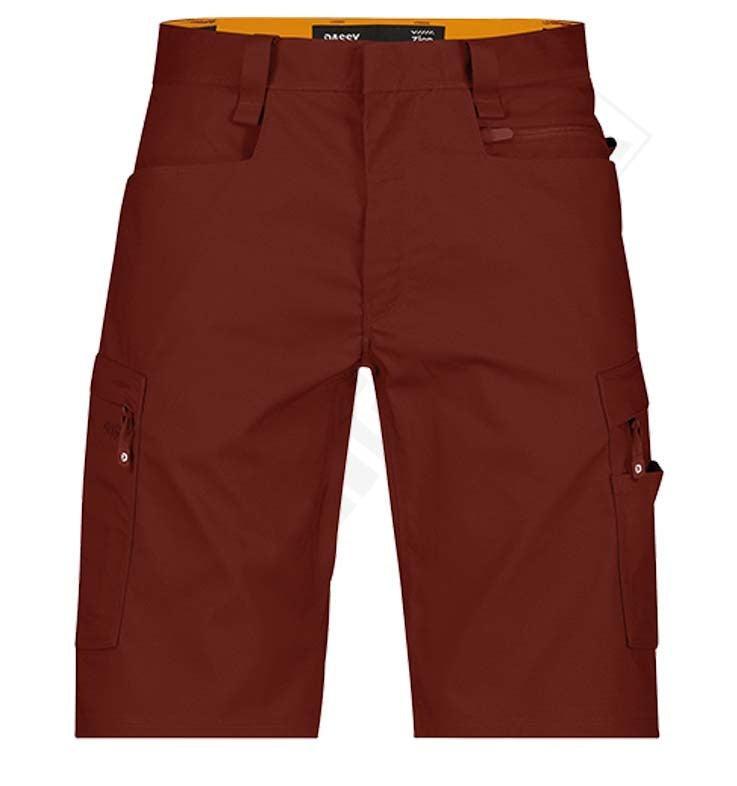 Korte werkbroek Dassy Zion rood